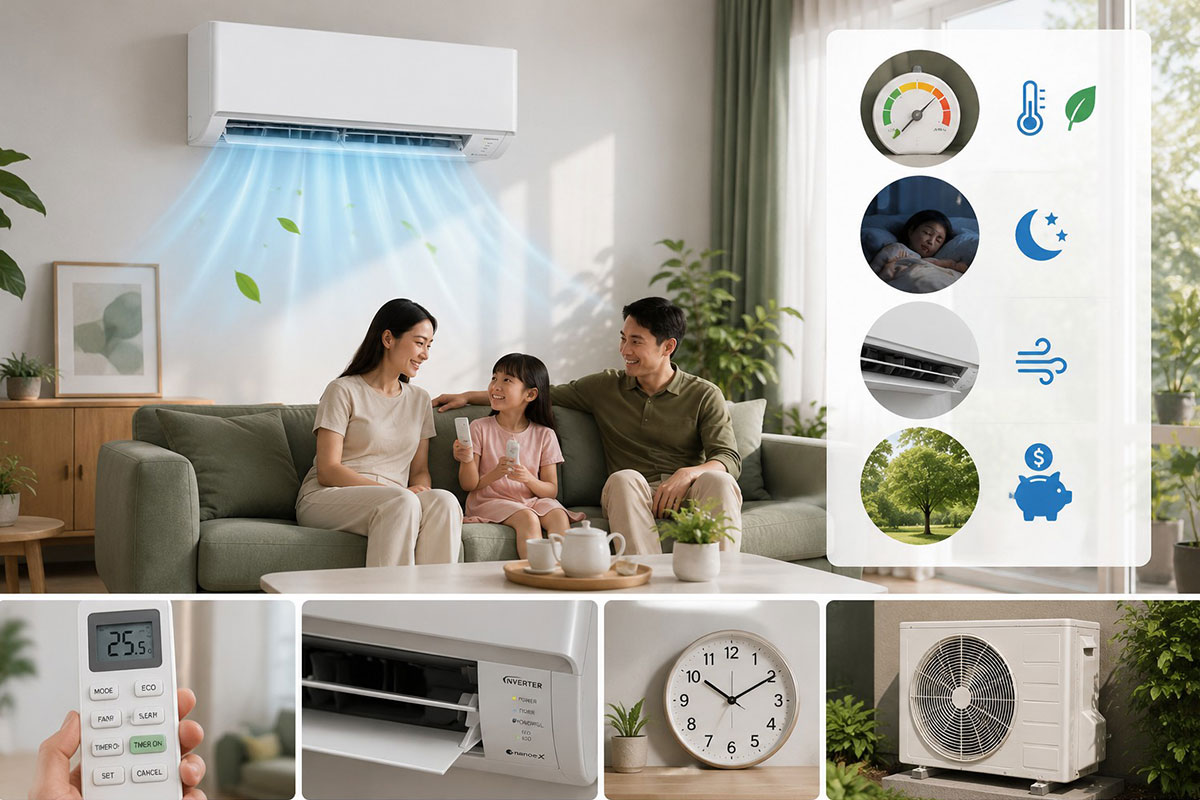 Phòng ngủ em bé có nên chọn điều hòa Panasonic CS-RU9CKH-8D 9000btu 1 chiều?