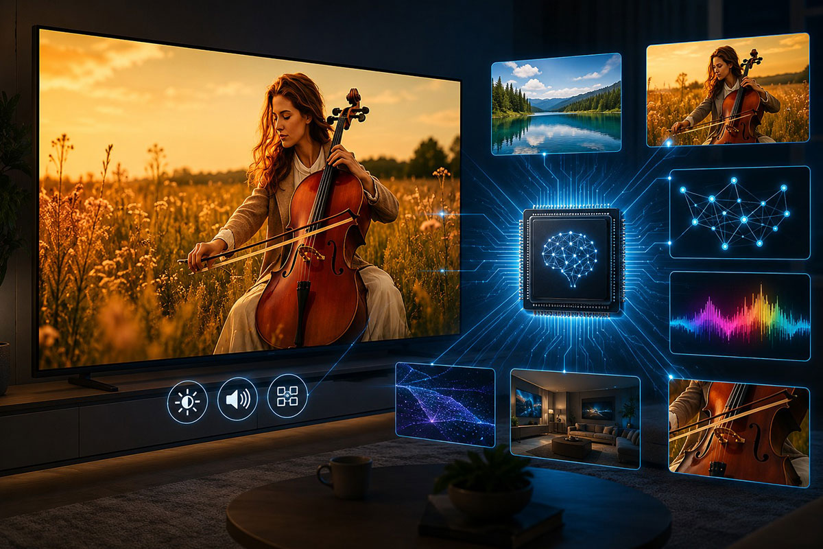 Bộ xử lý XR Processor AI trên tivi Sony 85 inch K-85XR50 thông minh đến mức nào?