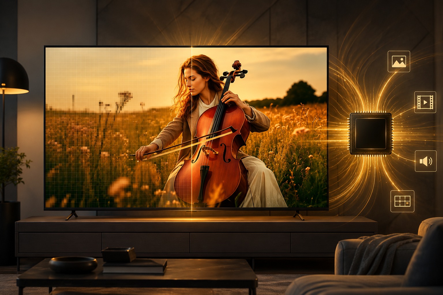 Bộ xử lý XR Processor AI trên tivi Sony 85 inch K-85XR50 thông minh đến mức nào?