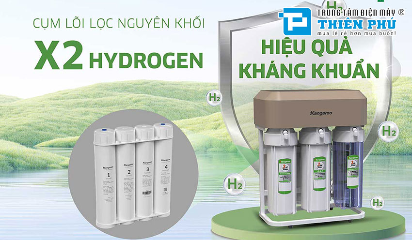 Máy Lọc Nước Kangaroo Hydrogen KG12K3-H1 12 Lõi