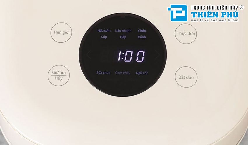 Nồi Cơm Điện Cao Tần Sharp KS-IH18IX-WH 1.8 Lít