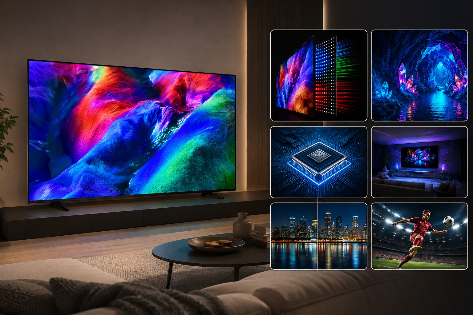 Review tivi Samsung Micro RGB Vision AI 55 inch MRA55R85HAKXXV có gì đặc biệt?