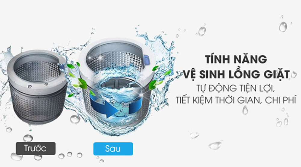 Bật mí lý do nên sử dụng máy giặt LG cửa trên T2725SX5G cho gia đình đồng người