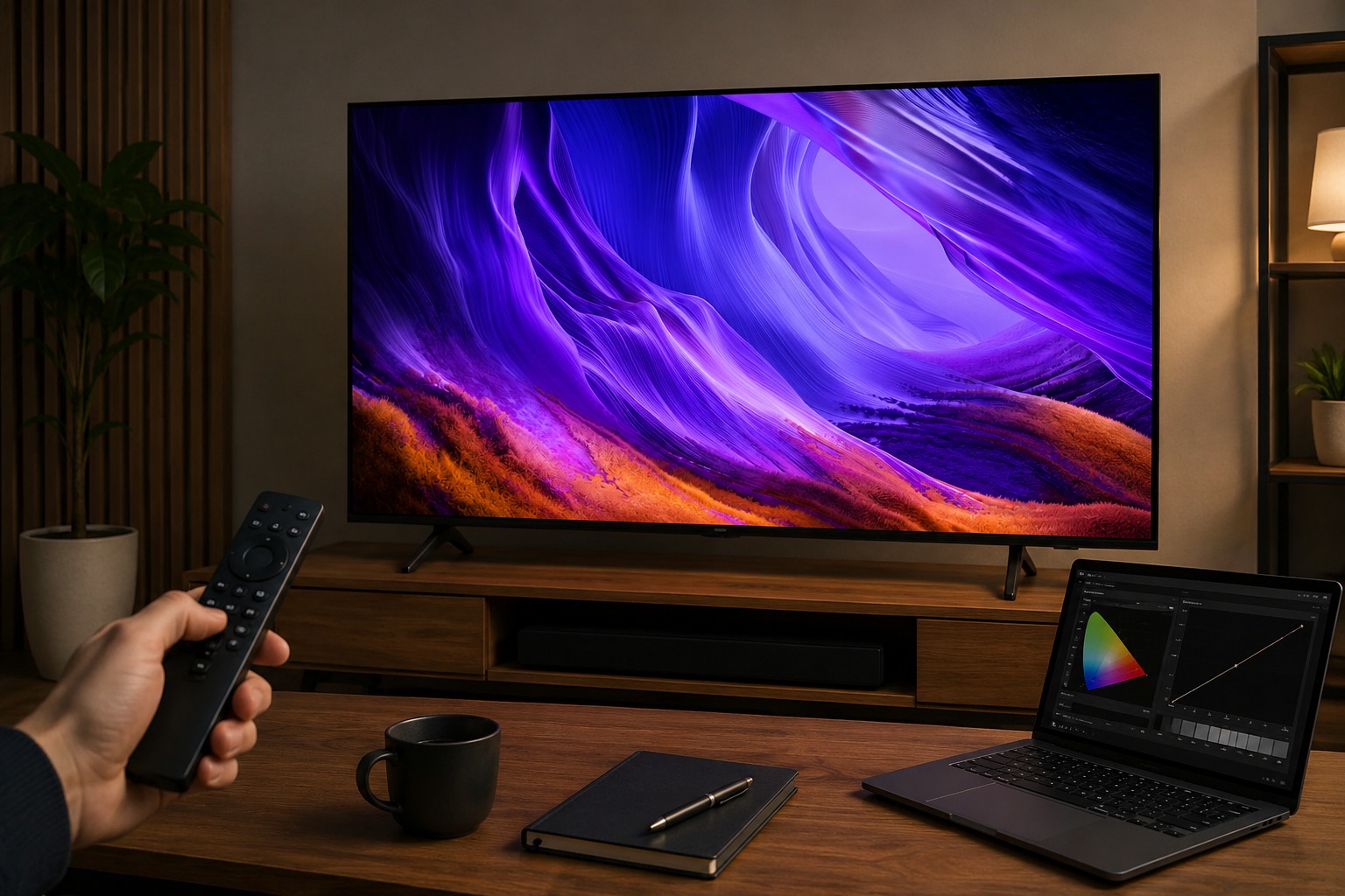 Review chi tiết tivi Samsung OLED 55 inch QA55S85HAEXXV có đáng tiền không?