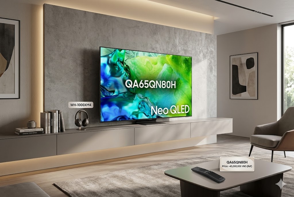Review tivi Samsung Neo QLED 65 inch QA65QN80H có chất lượng ra sao, giá bao nhiêu?
