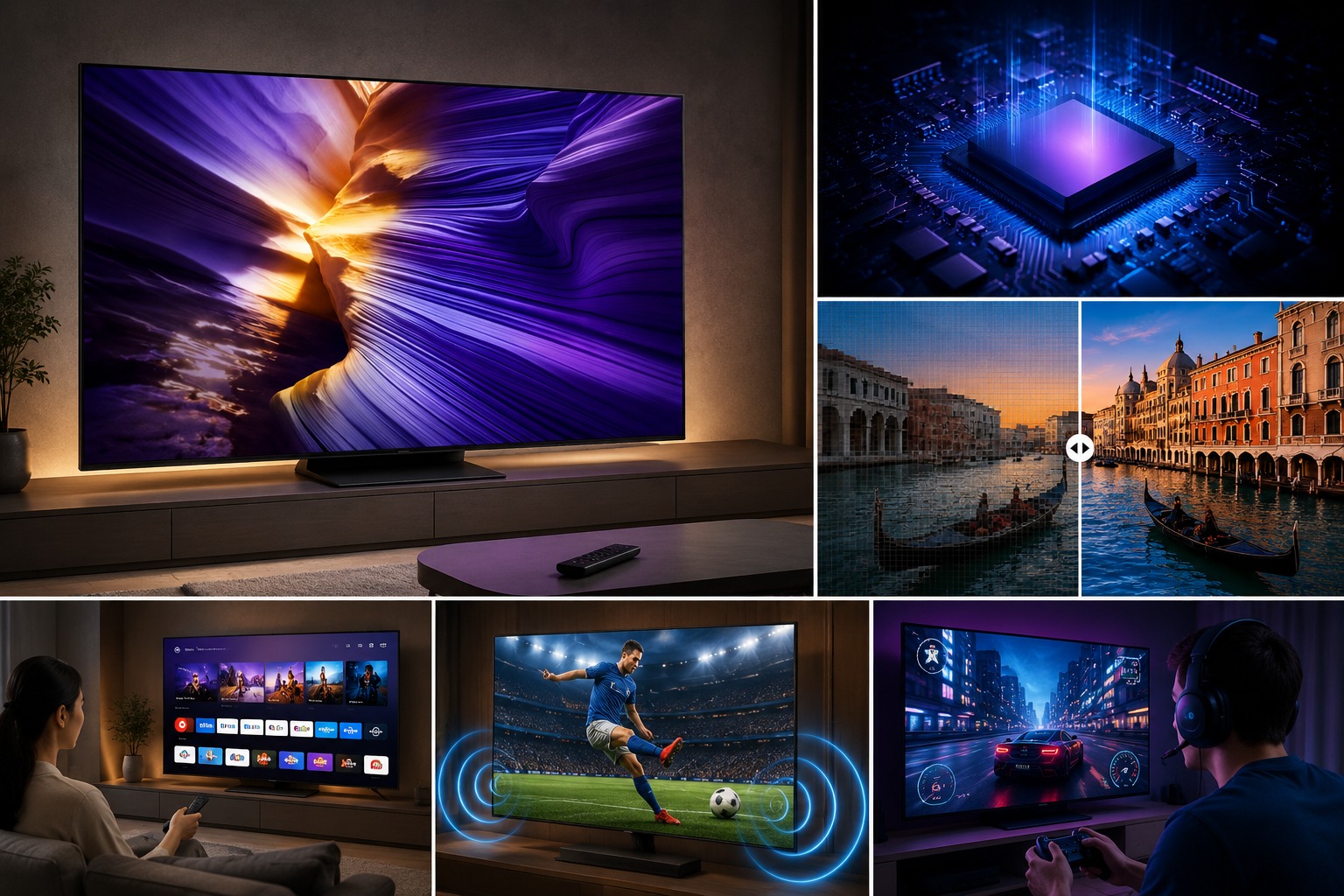 Review tivi Samsung OLED Vision AI 65 inch QA65S90HAKXXV có gì đáng chú ý?