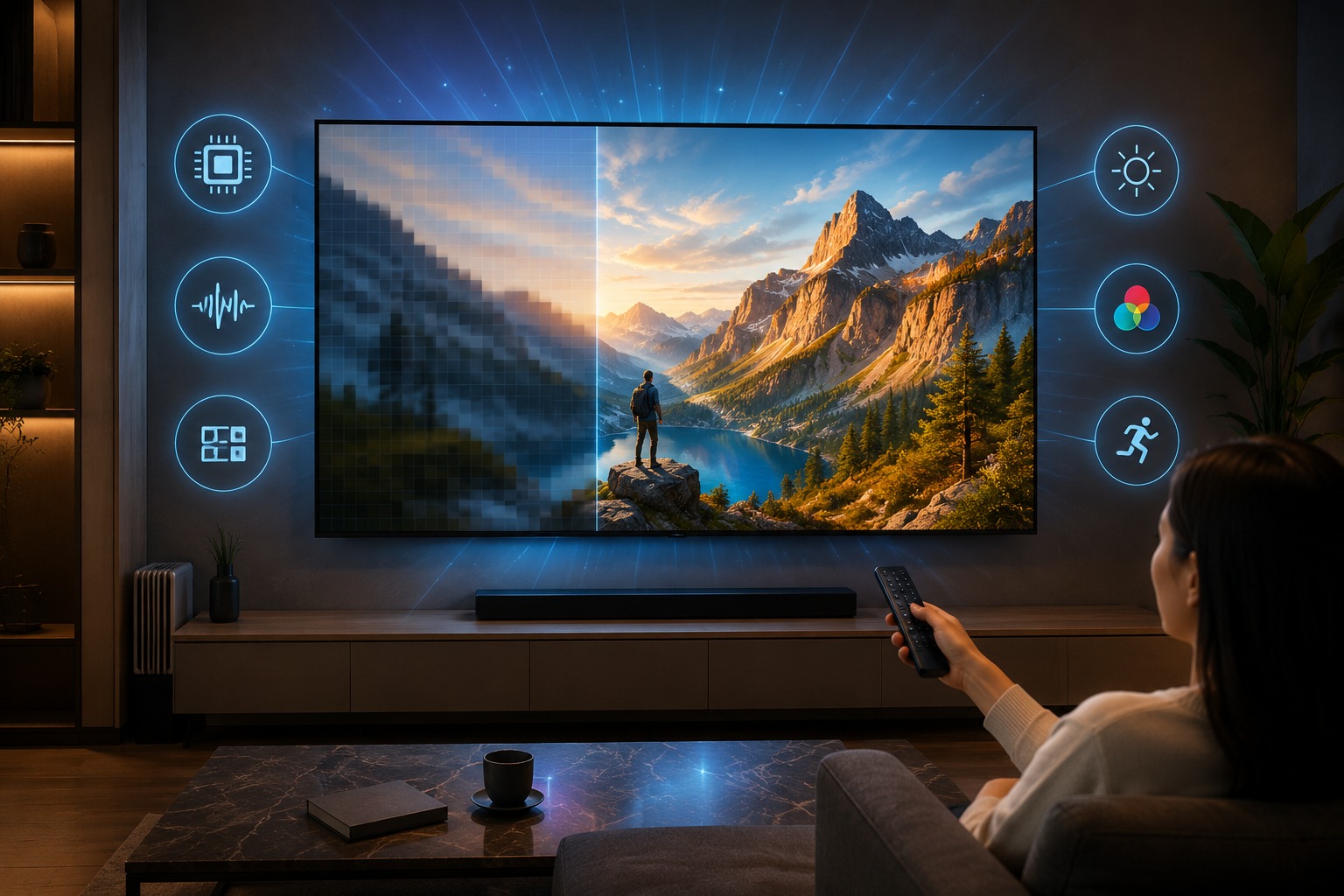 Trải nghiệm Vision AI trên tivi Samsung 75 inch QA75QN80H, trí tuệ nhân tạo làm được gì?