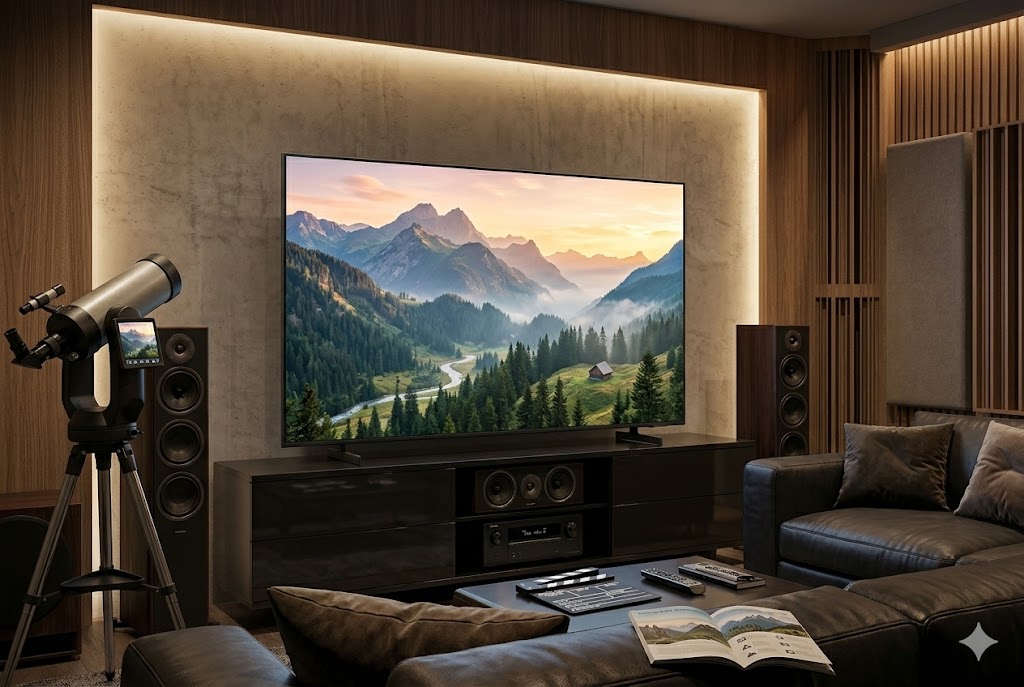 Tivi Samsung 65 inch UA65M77HAKXXV, tivi tầm trung nhưng cho trải nghiệm rạp phim cao cấp