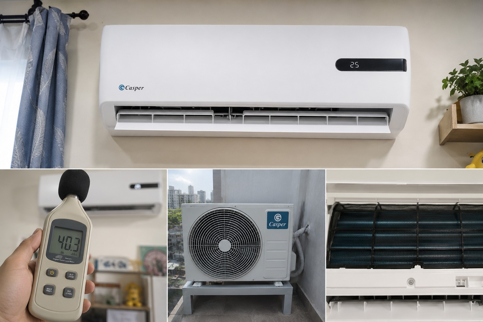 Sợ điều hòa giá rẻ nhanh hỏng, xem ngay độ bền thực tế của điều hòa Casper GC-12IB36