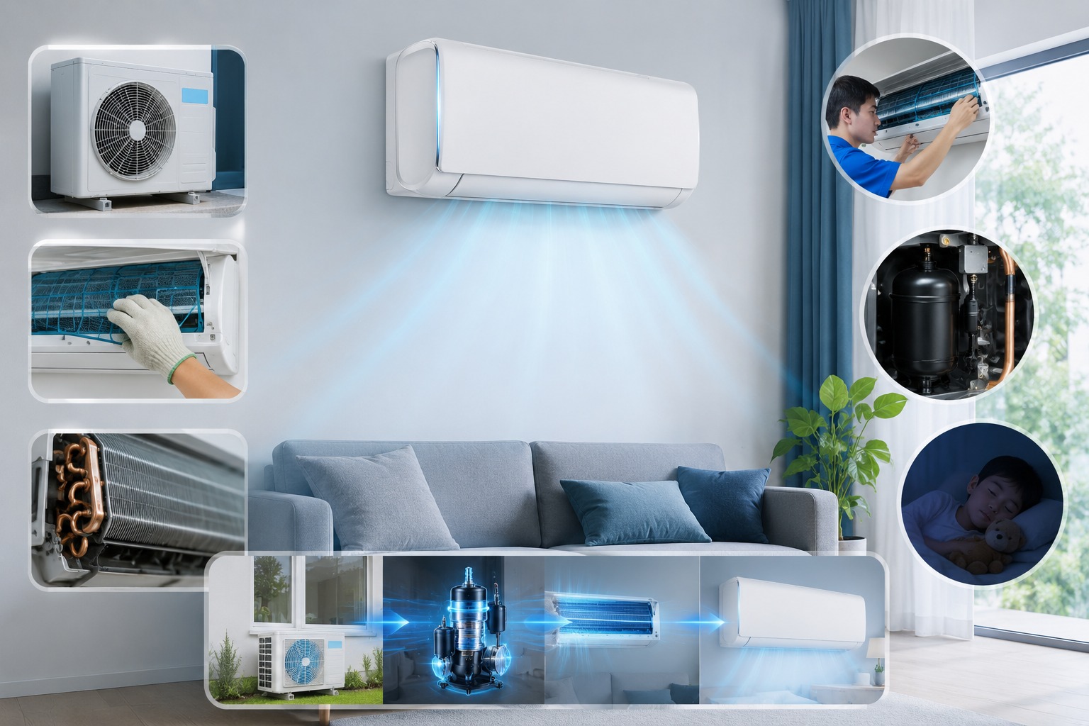 Đánh giá thực tế về độ bền và khả năng vận hành của điều hòa Casper Inverter JC-09IU36