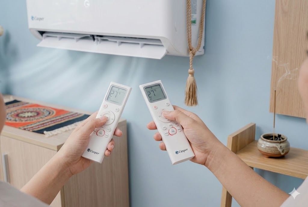 Điều hòa Casper giá rẻ SC-12FB36A này có lỗi vặt gì không, thợ lắp bảo gì?