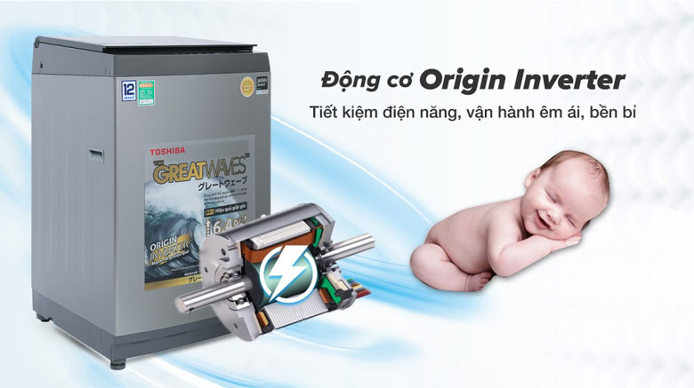 Máy Giặt Toshiba Inverter 12Kg AW-DUK1300KV(SG) Lựa Chọn Hoàn Hảo Cho Gia Đình Đông Thành Viên