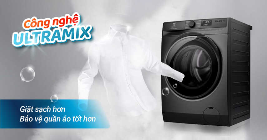 Công nghệ giặt trên máy giặt Electrolux 11kg EWF1143P5SC