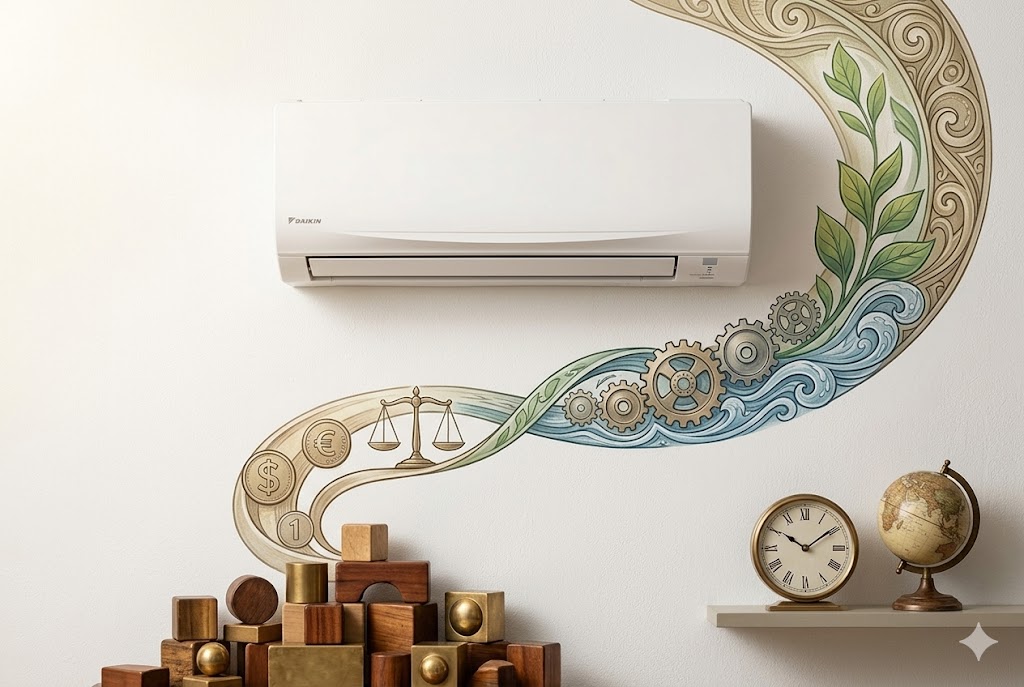 Điều hòa Daikin FTF35XAV1V, chi phí hợp lý mà giá trị sử dụng lại vượt thời gian