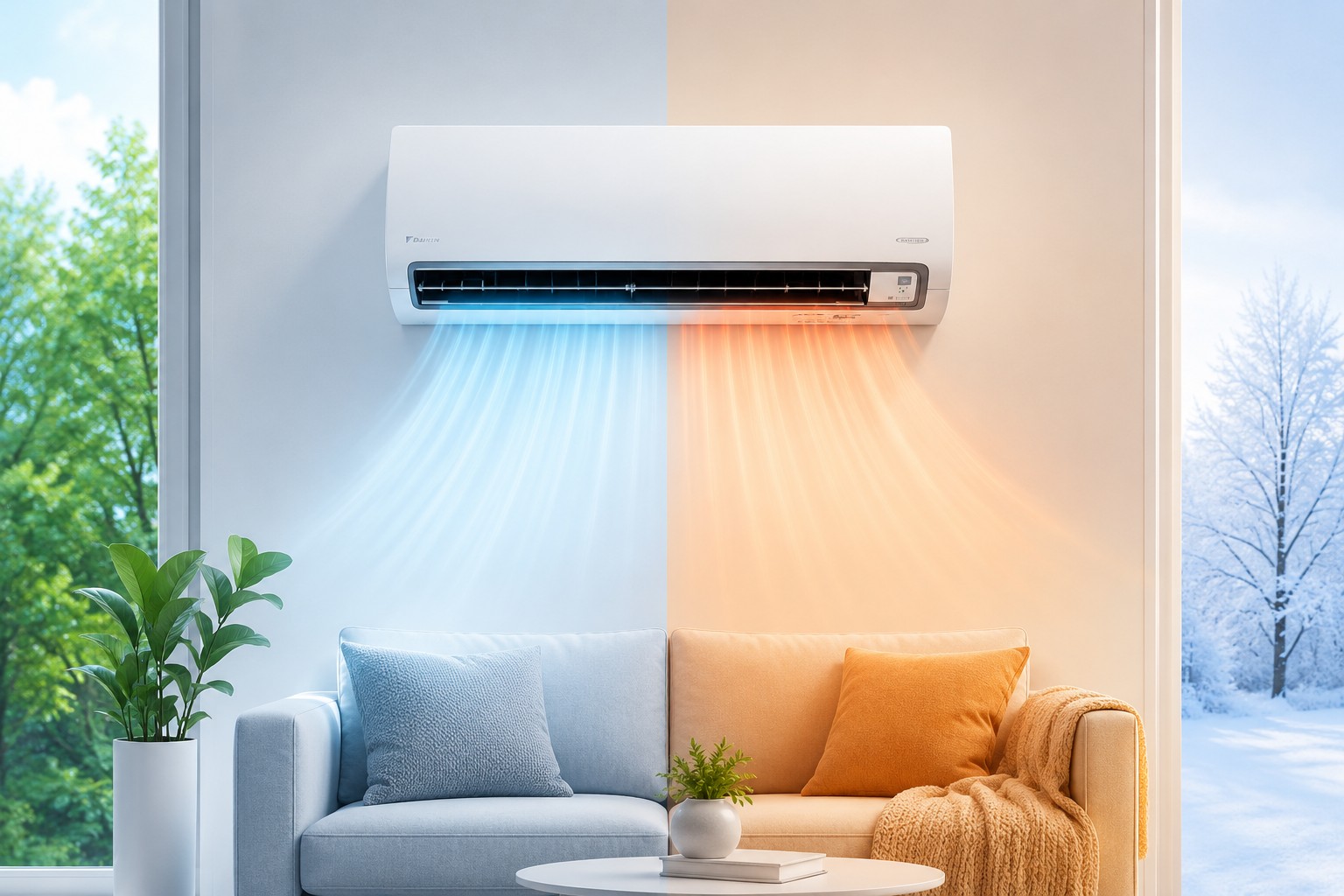 Điều hòa 1 chiều nhưng lại biết sưởi ấm, giải mã điều hòa Daikin FTHB50ZVMV