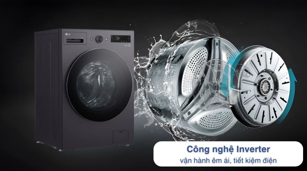 Máy giặt LG 14kg FX1414S3KA chinh phục khách hàng với loạt trang bị ấn tượng
