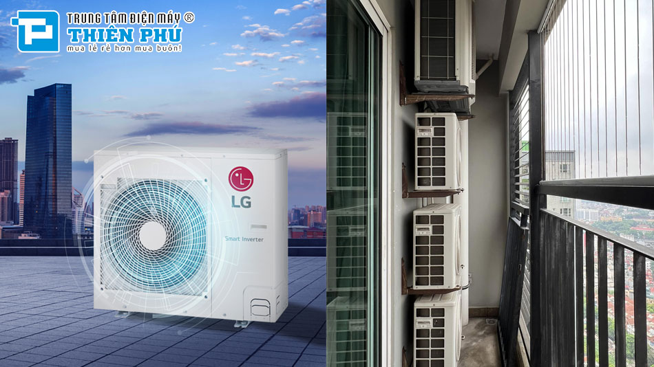 Bài toán không gian ban công chung cư và giải pháp từ điều hòa Multi LG