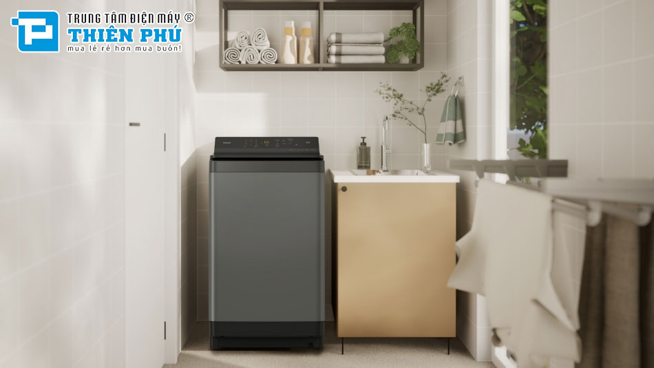 Máy giặt Panasonic NA-FJ90X1 Inverter 9Kg giặt sạch mạnh mẽ, tiết kiệm điện