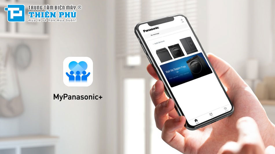 Máy Giặt Panasonic Inverter lồng ngang NA-VDW1
