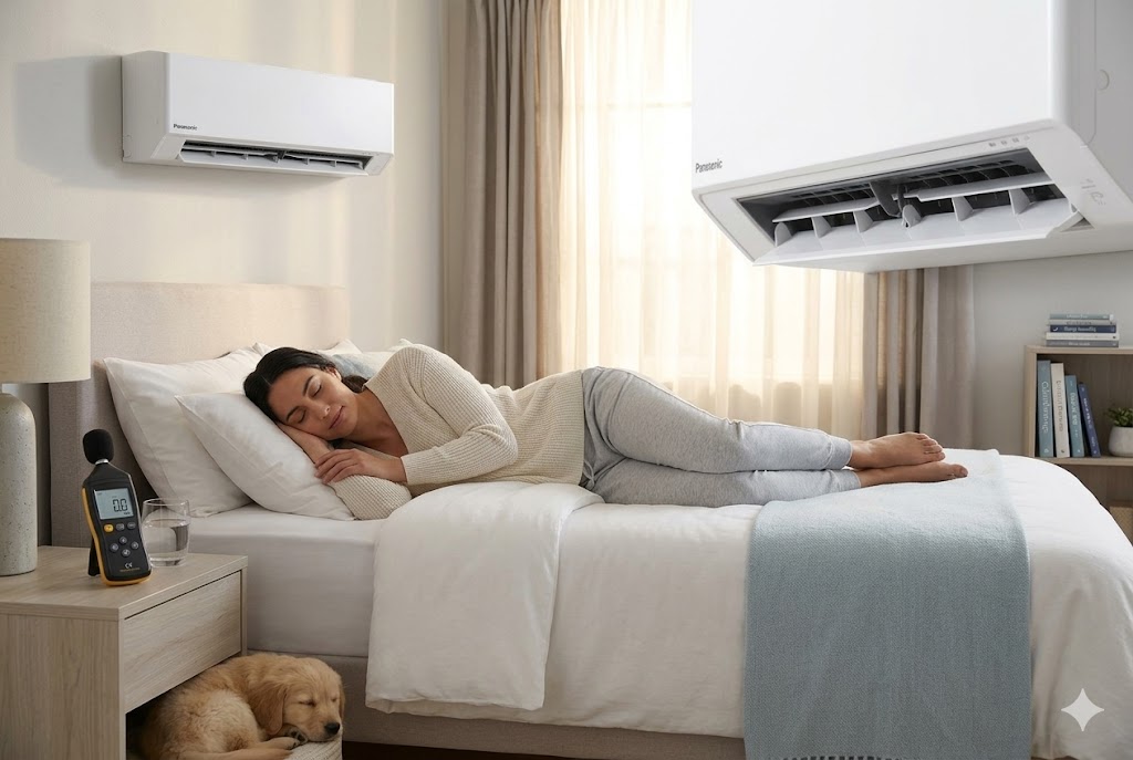 Điều hòa Panasonic 18000btu CS-U18BKH-8 có ồn không? Đánh giá độ ồn thực tế