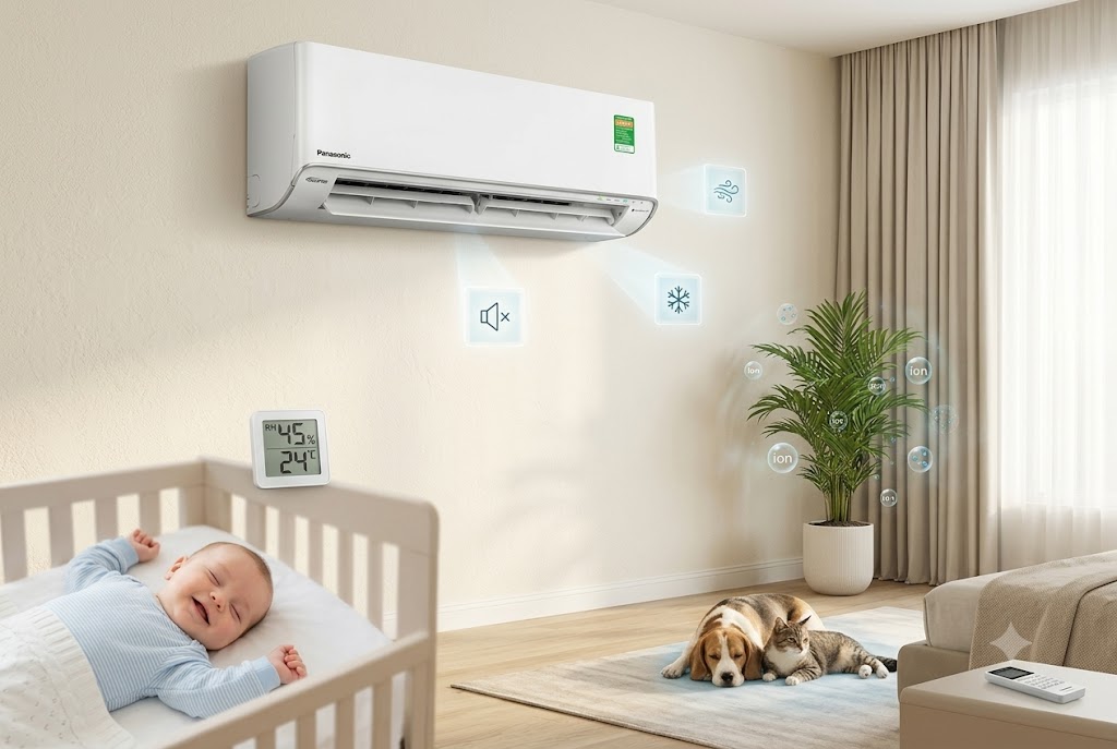 Top lý do điều hòa Panasonic 1 chiều CS-XU12BKH-8 trở thành dòng máy bán chạy nhất