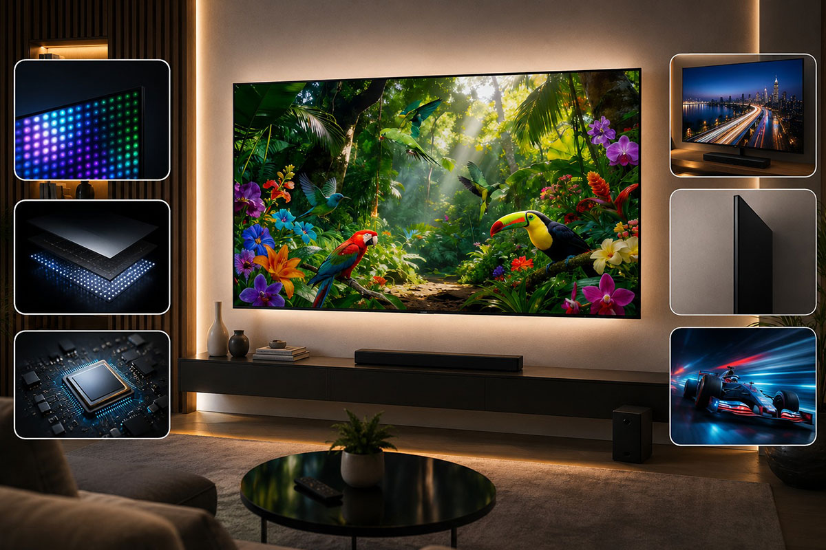 Review tivi Samsung Mini LED 55 inch UA55M1EHAKXXV ra mắt 2026 có gì đặc biệt?