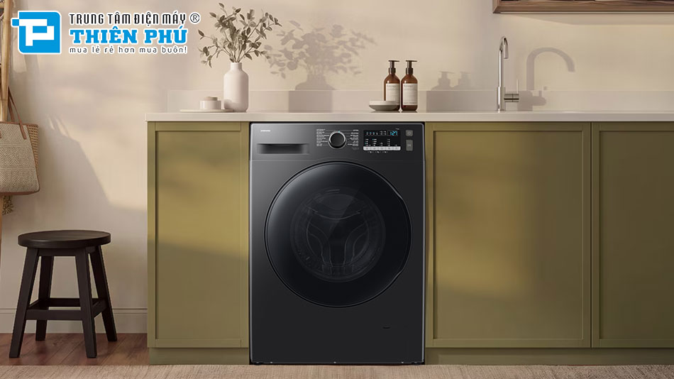 Máy Giặt Sấy Samsung Inverter Giặt 10Kg Sấy 6Kg WD10HG4U04BBSV