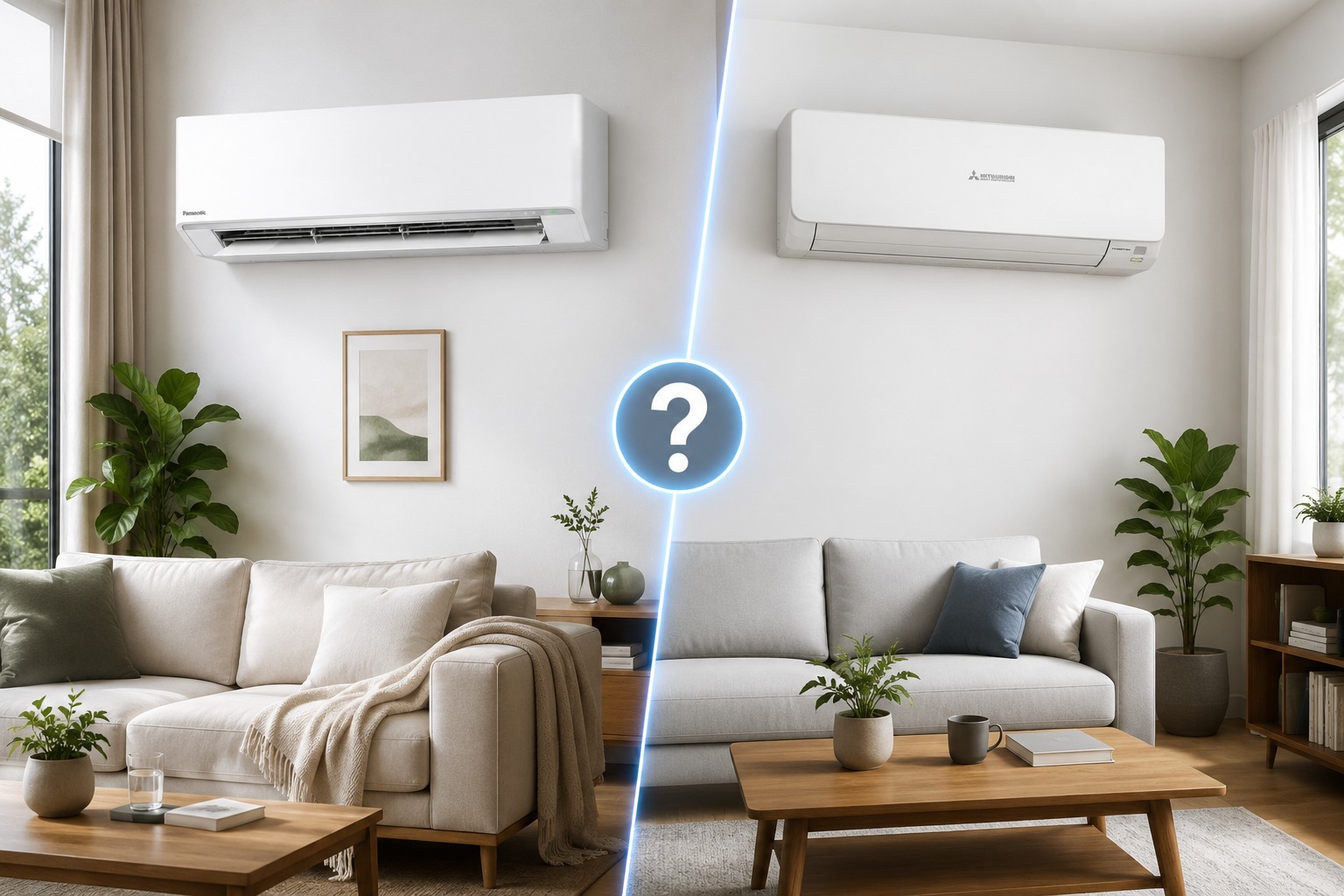 Tầm giá hơn 21 triệu chọn điều hòa Panasonic CS-XU18BKH-8 hay Mitsubishi SRK18YXS-W5?