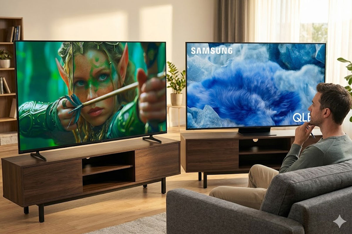 Cùng phân khúc tivi tầm trung, nên mua tivi Sony K-65S20M2 hay Samsung QA65Q8FA?