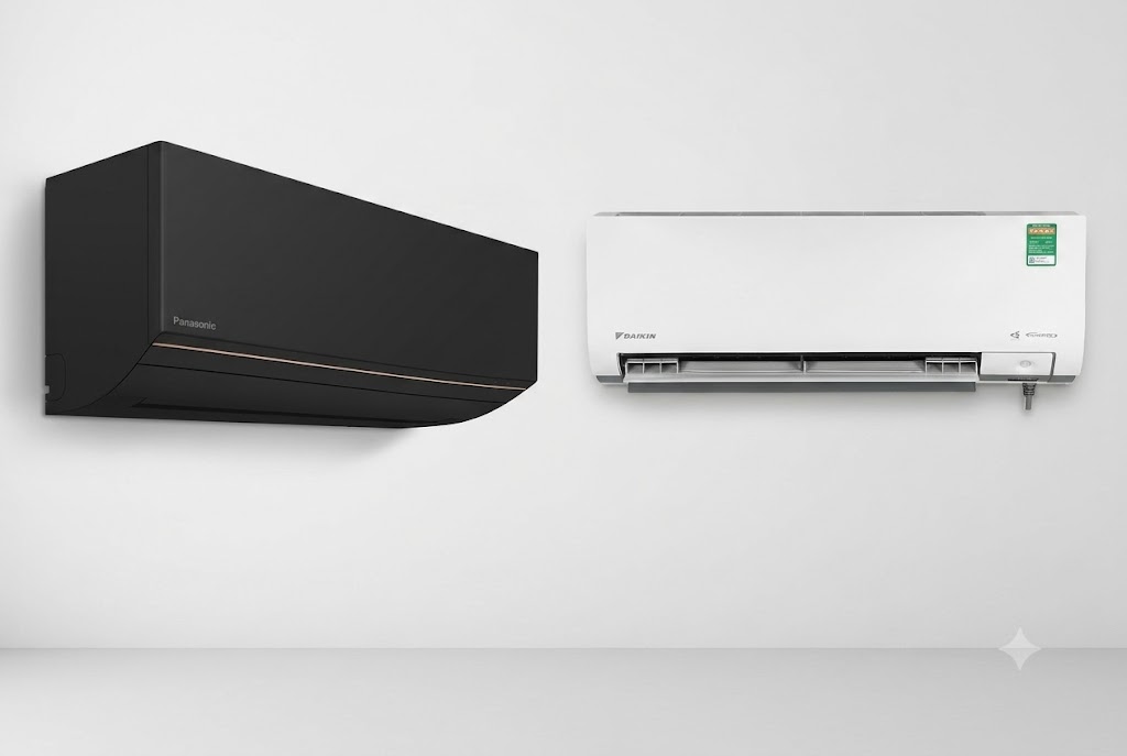 So sánh điều hòa Panasonic CS-AU9BKH-8 hay Daikin FTKM25AVMV đáng mua hơn?