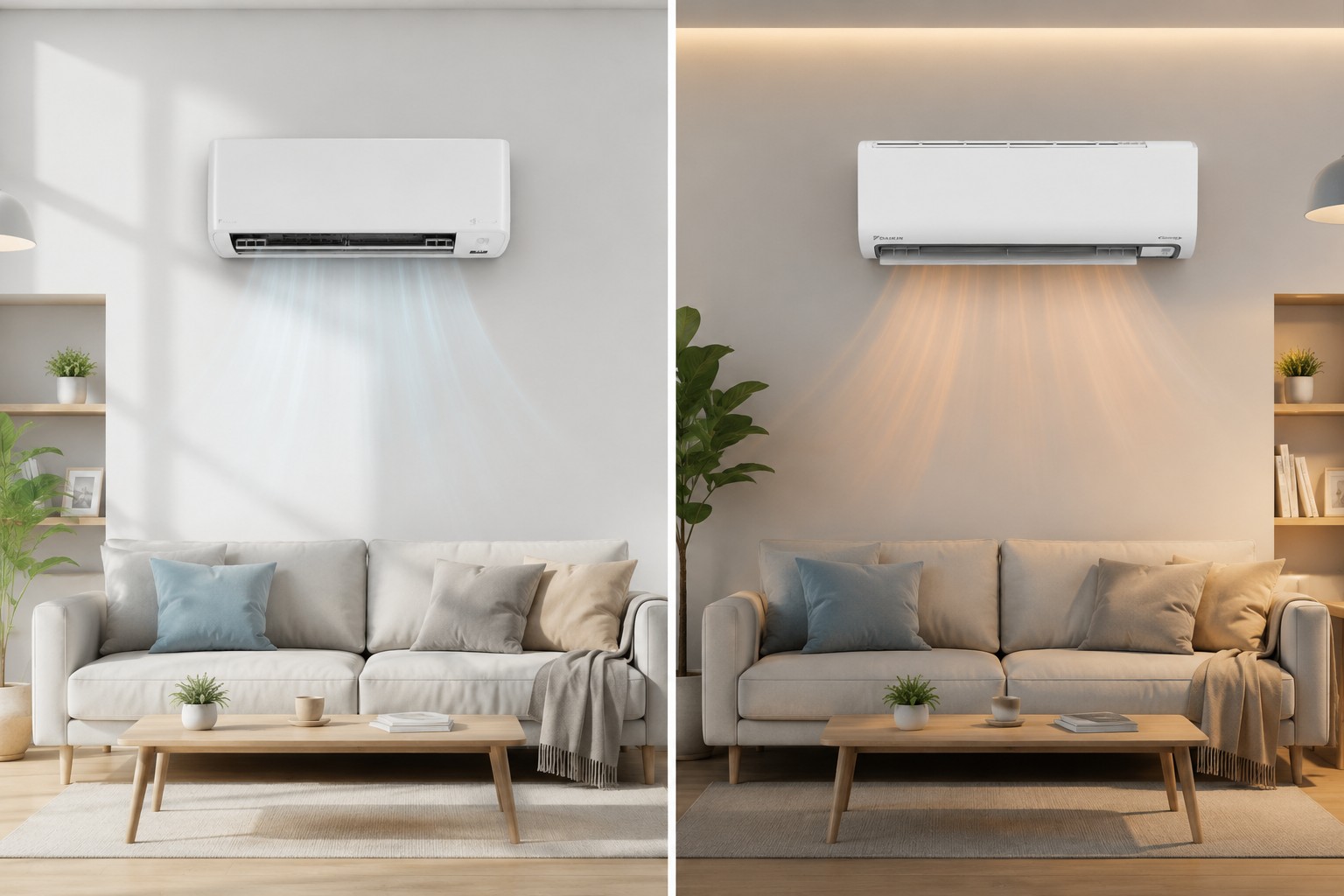 Chênh lệch 8 triệu đồng giữa điều hòa Daikin FTKY71ZVMV và FTKF71ZVMV, khác biệt ở đâu?