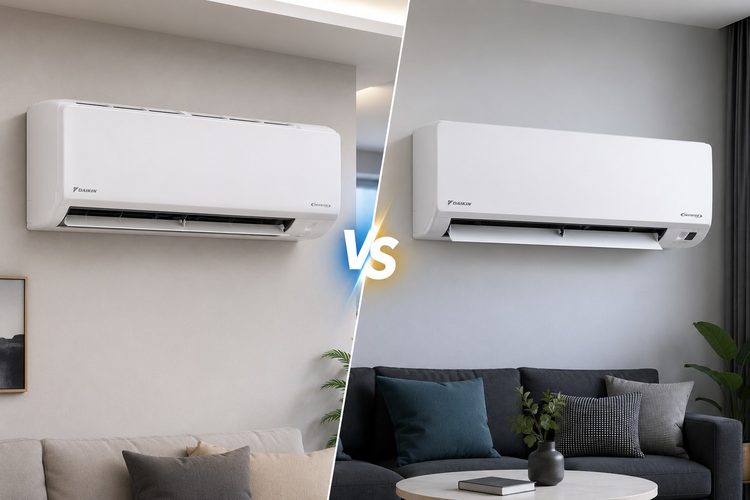 Chênh lệch 8 triệu đồng giữa điều hòa Daikin FTKY71ZVMV và FTKF71ZVMV, khác biệt ở đâu?