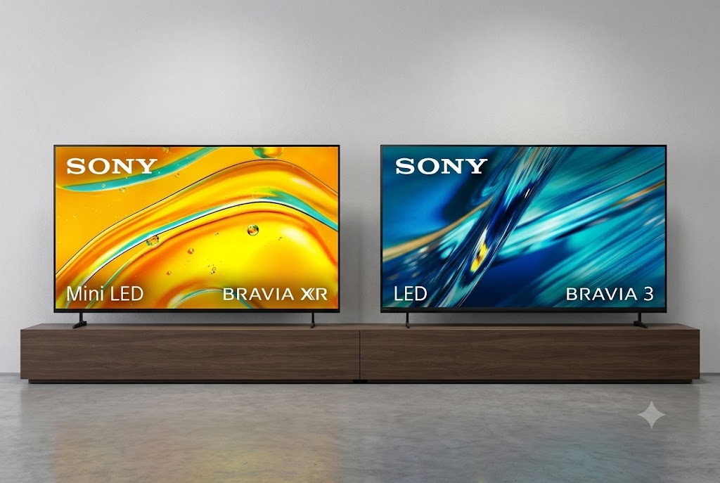 So sánh hai dòng tivi Sony Bravia 5 K-85XR50 và Bravia 3 II K-85XR30M2, nên mua loại nào?
