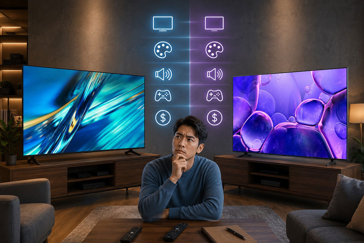 So sánh tivi Sony K-75XR30M2 và Samsung UA75U8500FKXXV, nên chọn tivi 75 inch nào?
