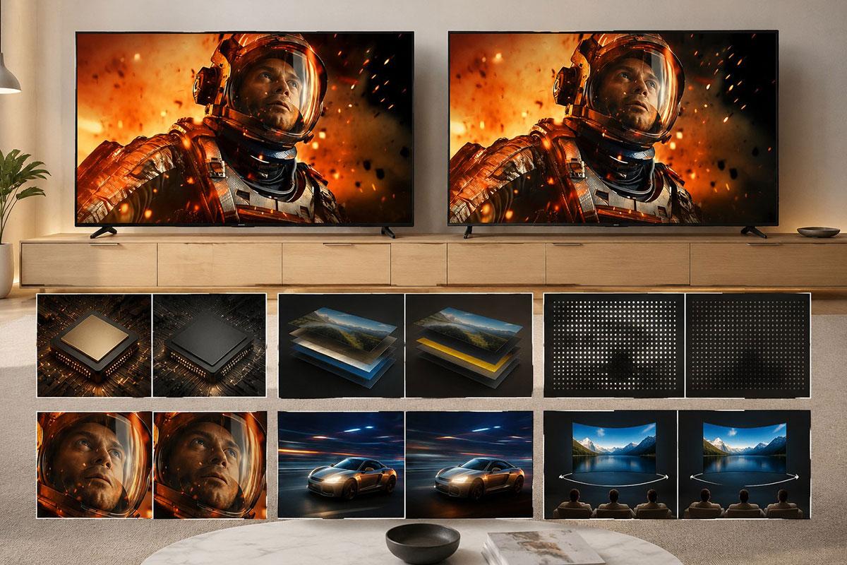 So sánh tivi Sony 98 inch K-98XR50 và thế hệ cũ XR-98X90L có gì nâng cấp đáng tiền?