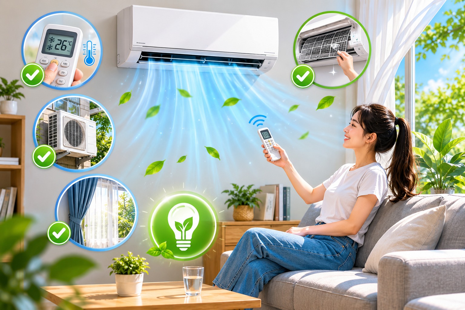 Cảnh báo, 5 sai lầm khi sử dụng điều hòa vào mùa hè khiến tiền điện tăng vọt
