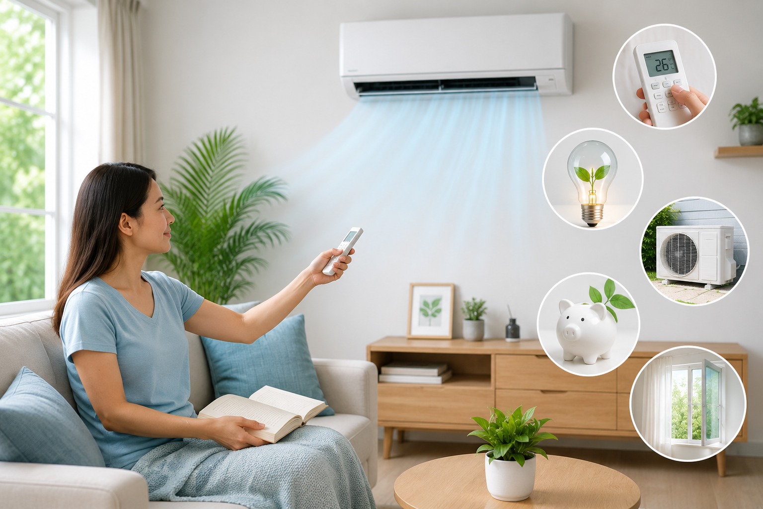 Cảnh báo, 5 sai lầm khi sử dụng điều hòa vào mùa hè khiến tiền điện tăng vọt