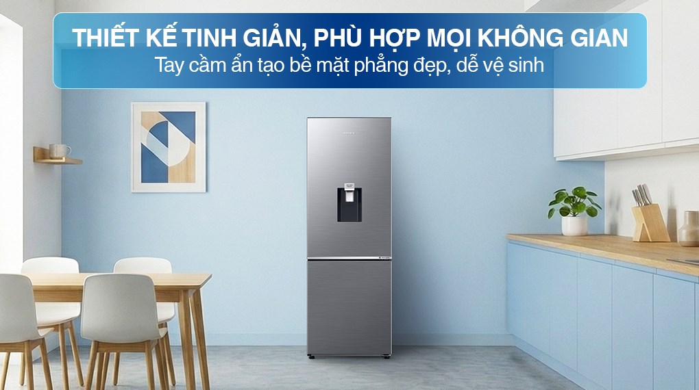 Tủ lạnh Samsung RB30N4190S9/SV 2 cánh thích hợp cho gia đình dưới 4 người
