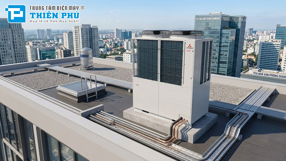 Hệ thống điều hòa trung tâm Mitsubishi 2 chiều FDC280KXZE1 phù hợp với những công trình nào?