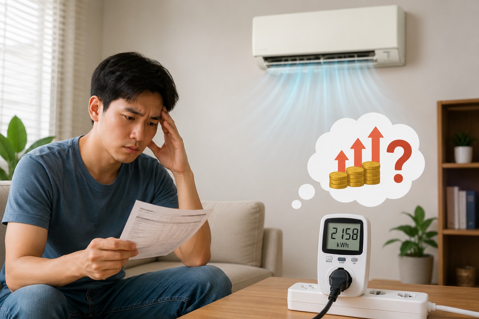 Sai lầm khi nghĩ điều hòa Non-Inverter như điều hòa Panasonic CS-N12AKH-8 là tốn điện