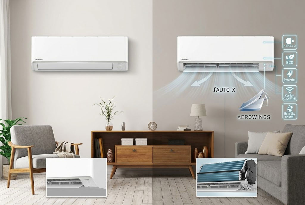 Đánh giá điều hòa Panasonic CS-RU12CKH-8D dòng inverter tiêu chuẩn khác gì máy cao cấp?