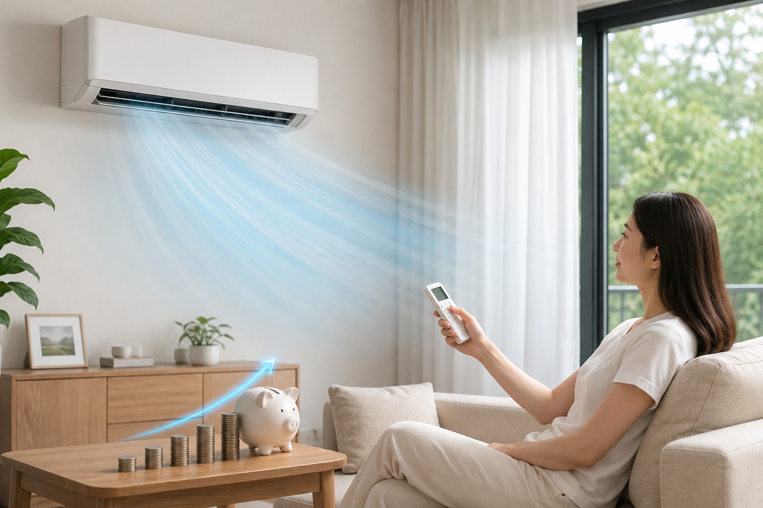 Bí kíp tiết kiệm 60% tiền điện với điều hòa Panasonic inverter CS-U9BKH-8