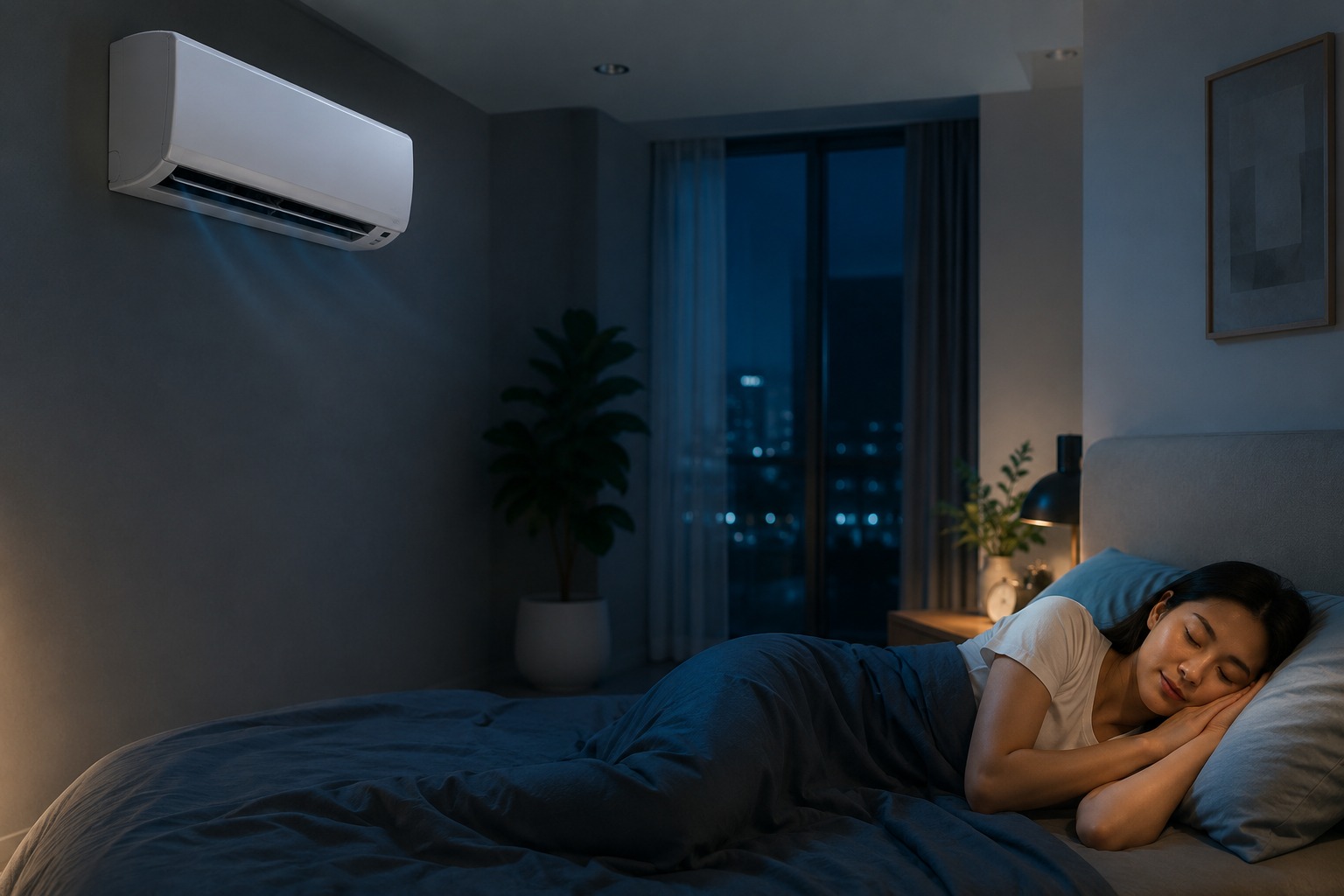 Sợ điều hòa kêu to mất ngủ, điều hòa Daikin 18000btu FTKF50ZVMV sẽ khiến bạn thay đổi suy nghĩ