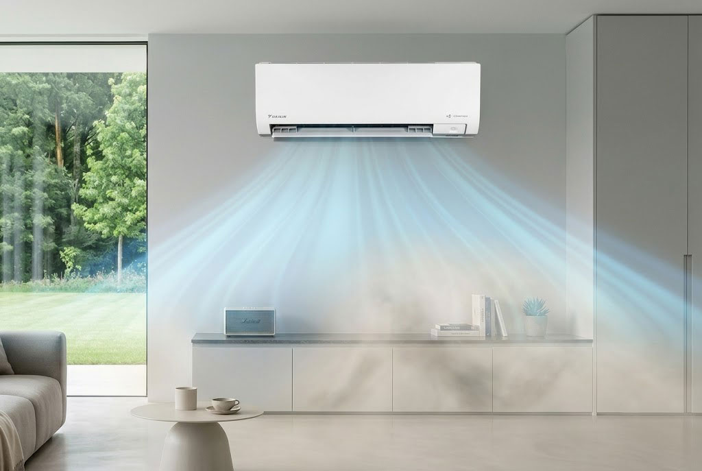 Trải nghiệm thực tế điều hòa Daikin 24000btu FTKM71AVMV lọc bụi mịn PM2.5 ra sao?