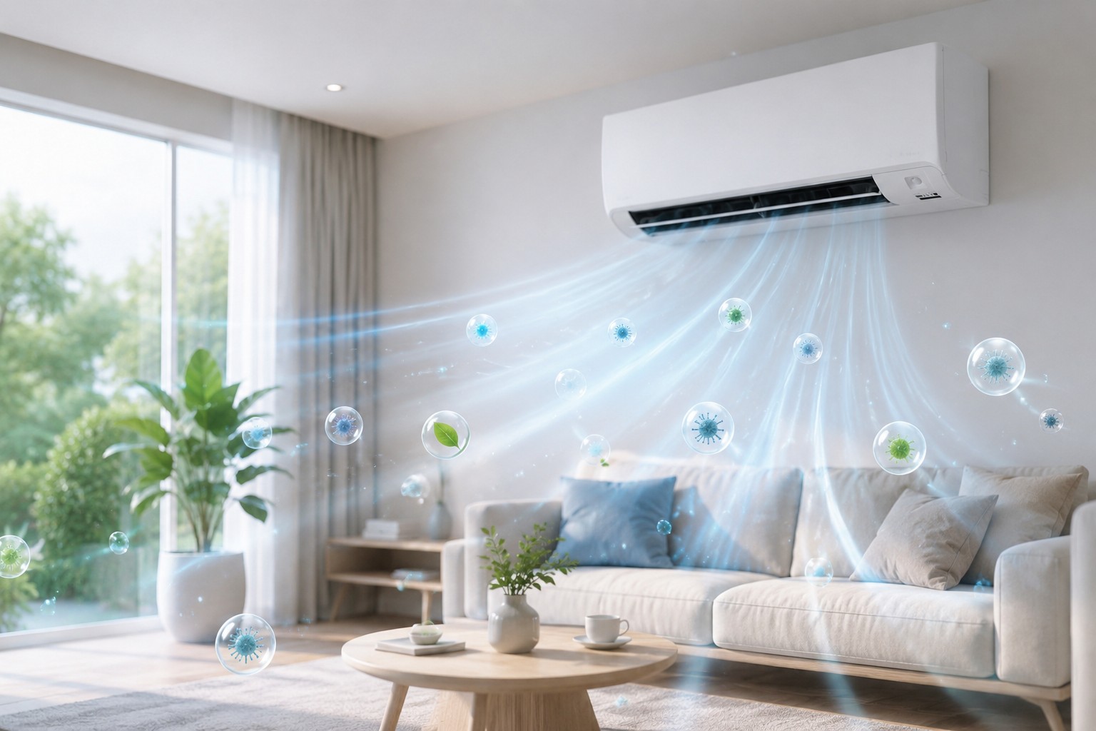 Điều hòa Daikin 18000btu FTKY50ZVMV khử mùi, diệt khuẩn chẳng kém máy lọc không khí