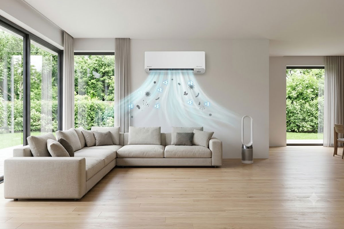 Điều hòa Daikin 18000btu FTKY50ZVMV khử mùi, diệt khuẩn chẳng kém máy lọc không khí