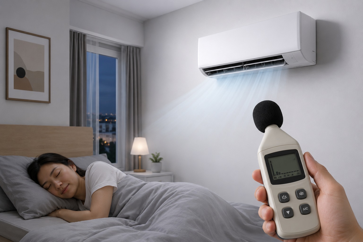 Điều hòa Casper 18000btu JC-18IU36 chạy có ồn không? Kiểm chứng thực tế tiếng động