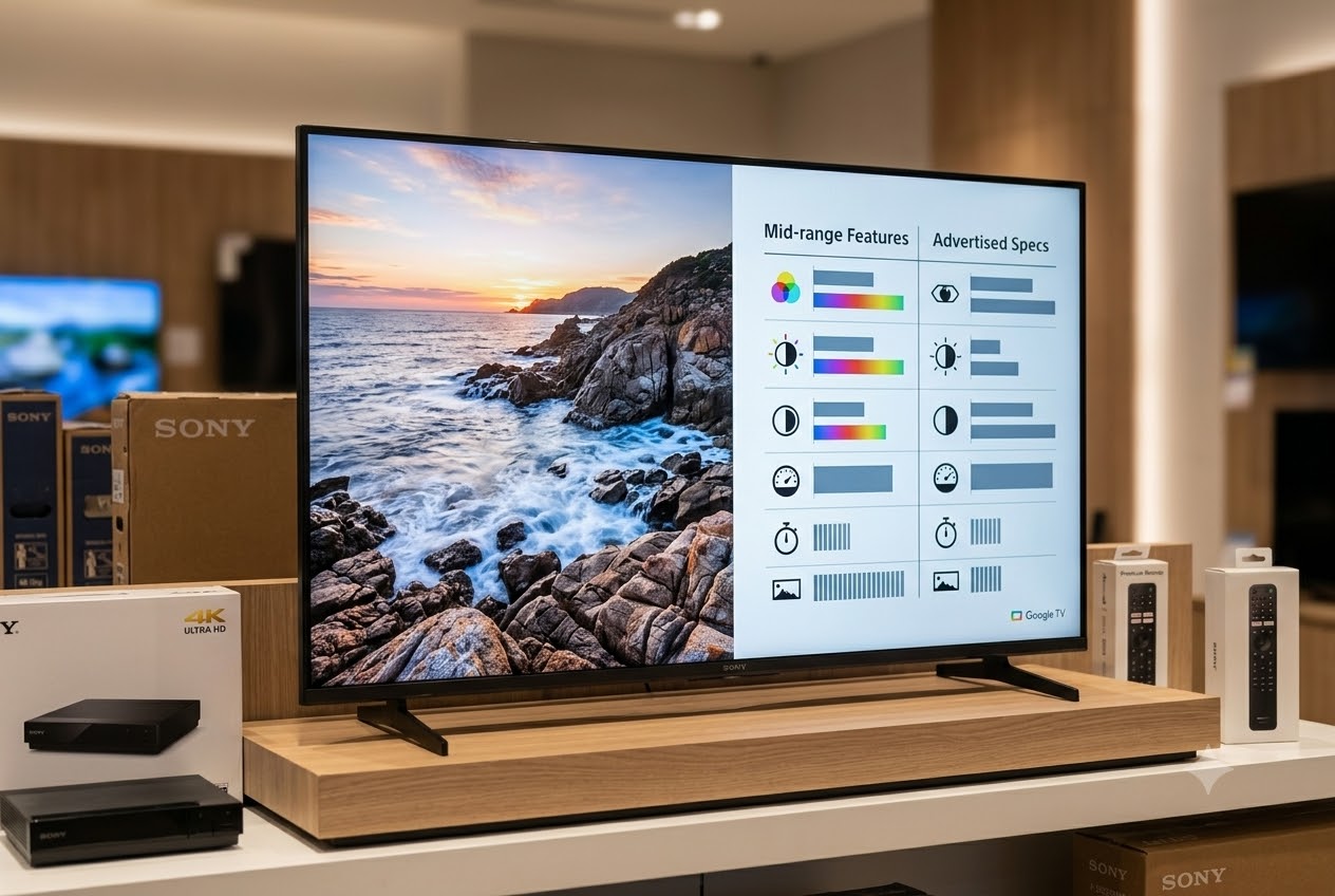 Sự thật về tivi Sony K-55S25VM2 có đáng mua trong phân khúc tầm trung hay chỉ là quảng cáo?