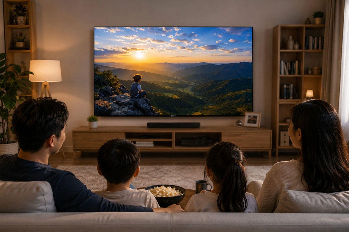 Google Tivi Sony K-65S25VM2: Quản gia thông minh hiểu thói quen giải trí của cả gia đình