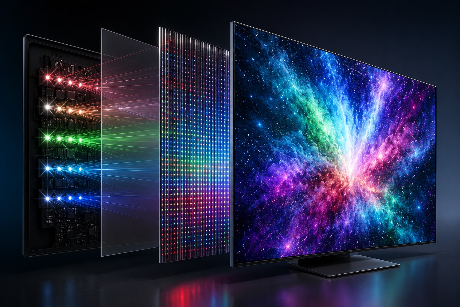 Bí mật đằng sau màn hình Micro RGB của tivi Samsung Vision AI 75 inch MRA75R95HXKXXV là gì?